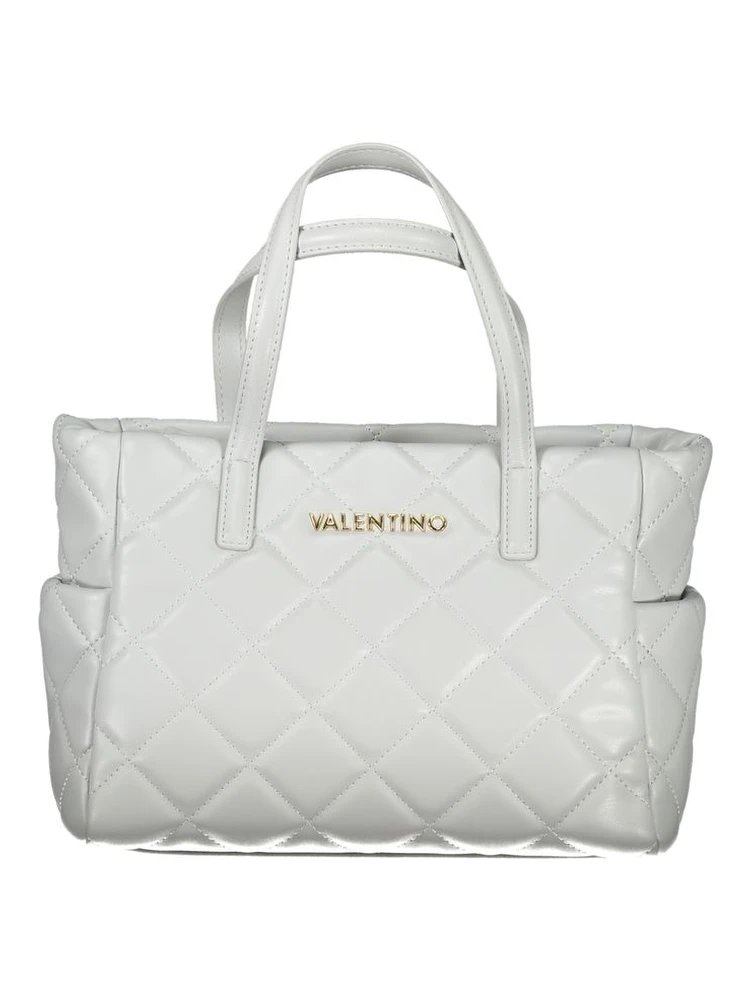 Gray Polyethylene Handbag