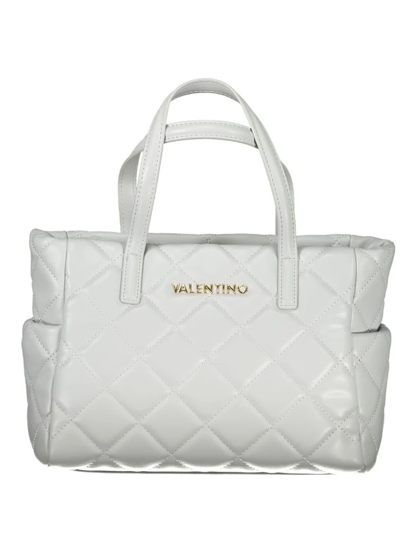 Gray Polyethylene Handbag