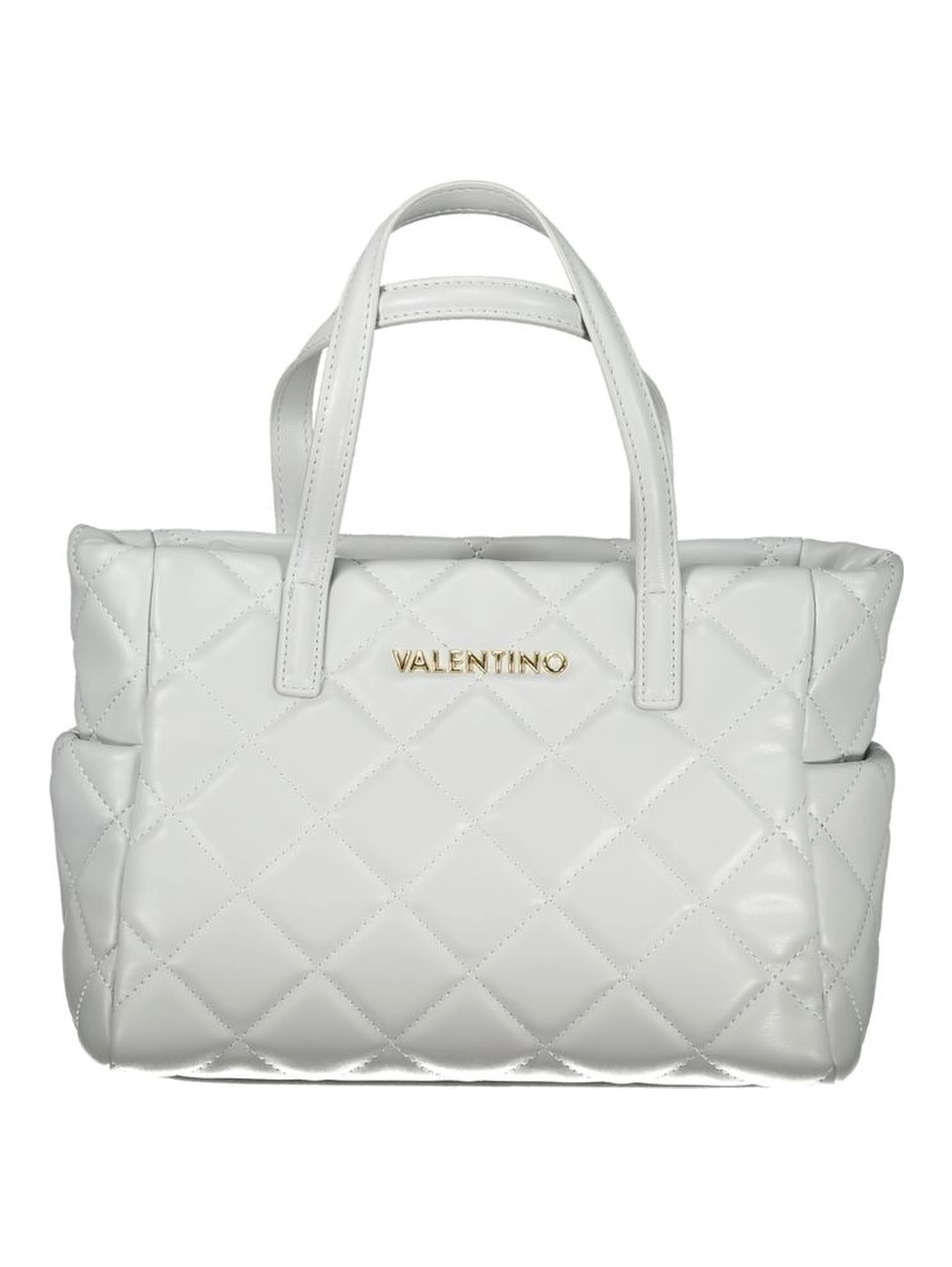 Gray Polyethylene Handbag