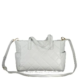 Gray Polyethylene Handbag
