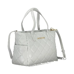 Gray Polyethylene Handbag