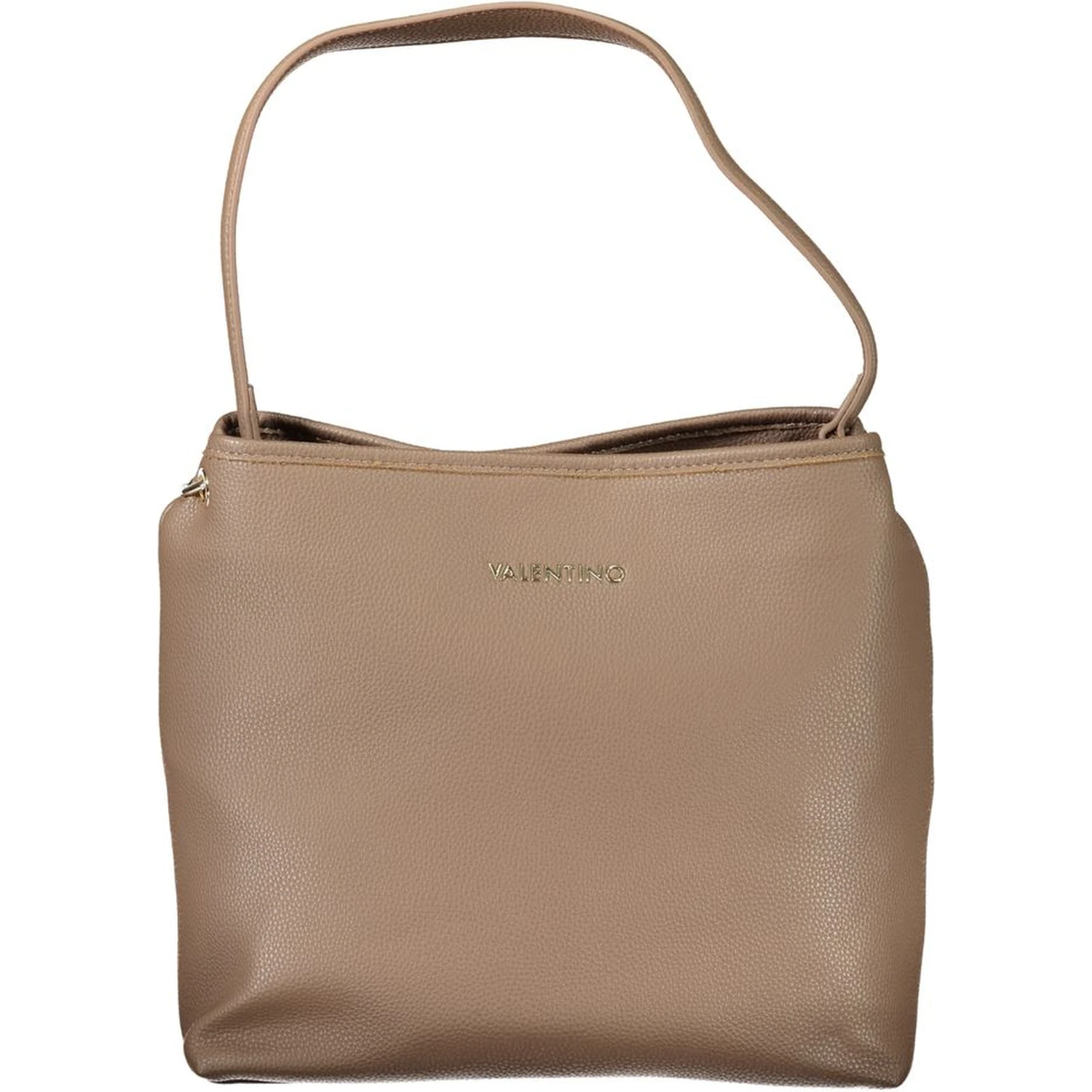 Brown Polyethylene Women Handbag