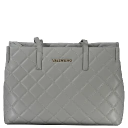 Gray Polyethylene Handbag