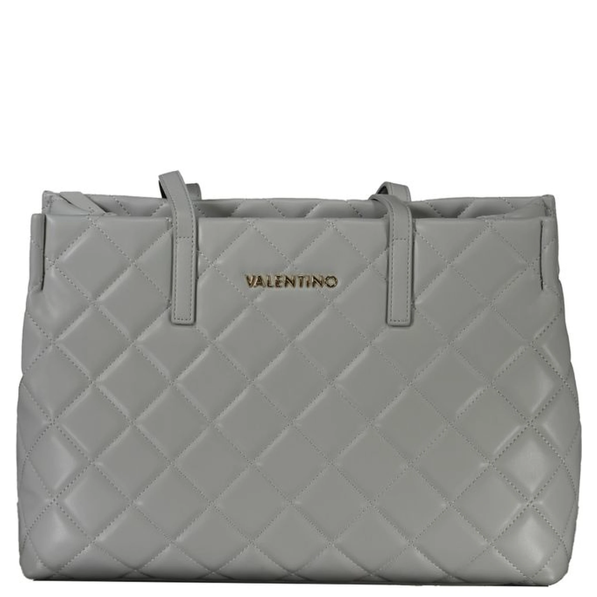 Gray Polyethylene Handbag