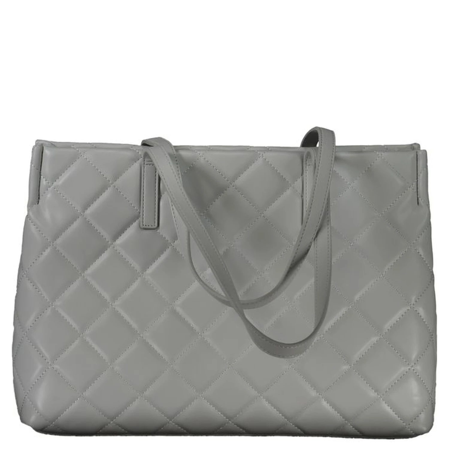 Gray Polyethylene Handbag