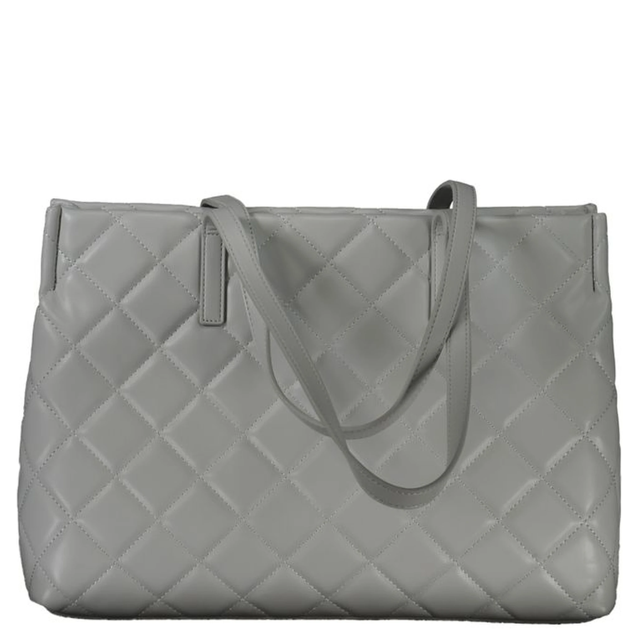 Gray Polyethylene Handbag