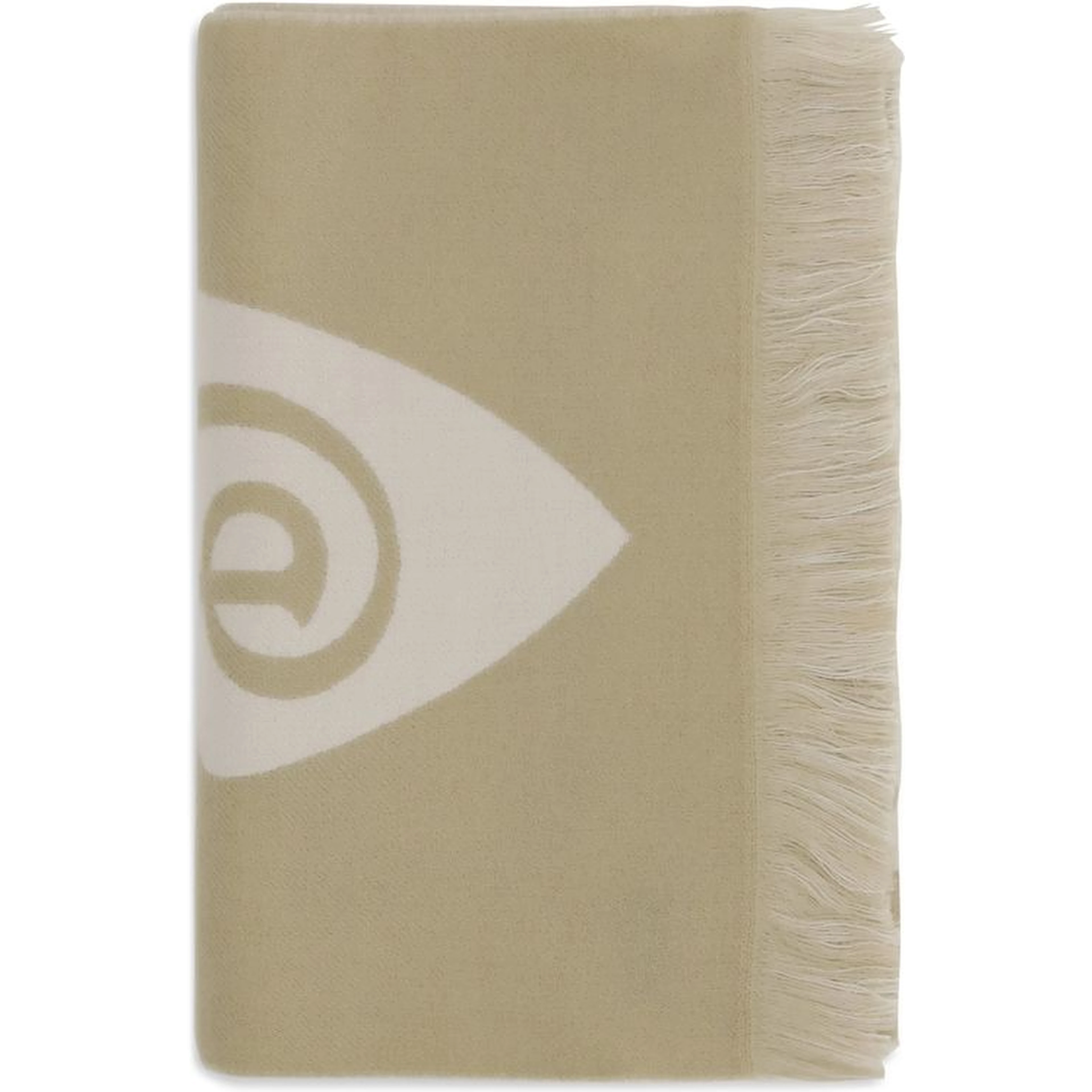 Beige Wool Scarf