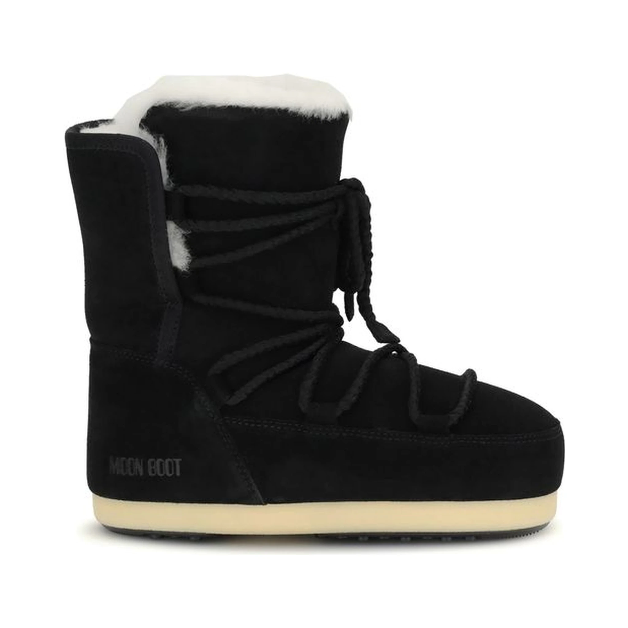 Black Leather Ankle Boots