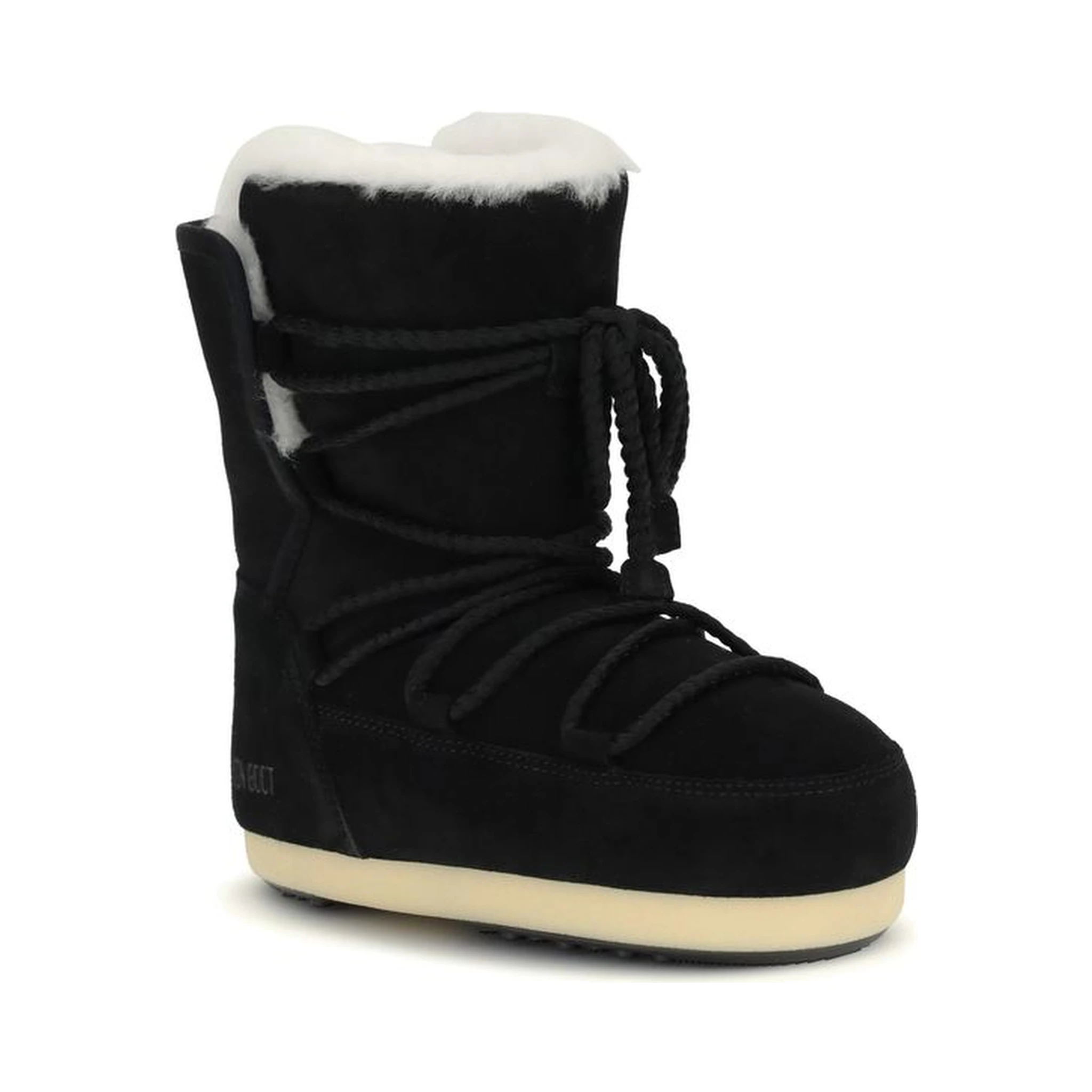 Black Leather Ankle Boots