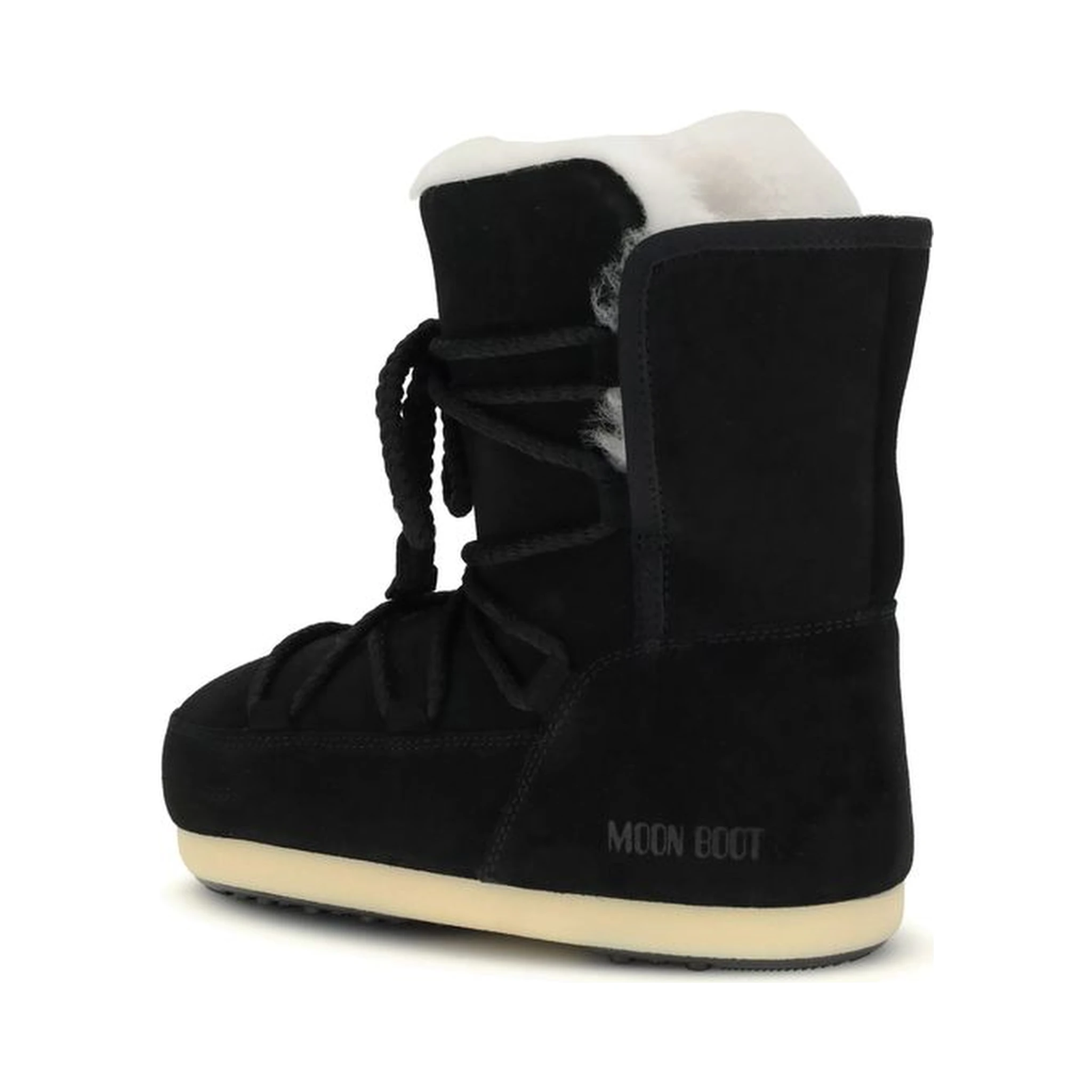 Black Leather Ankle Boots