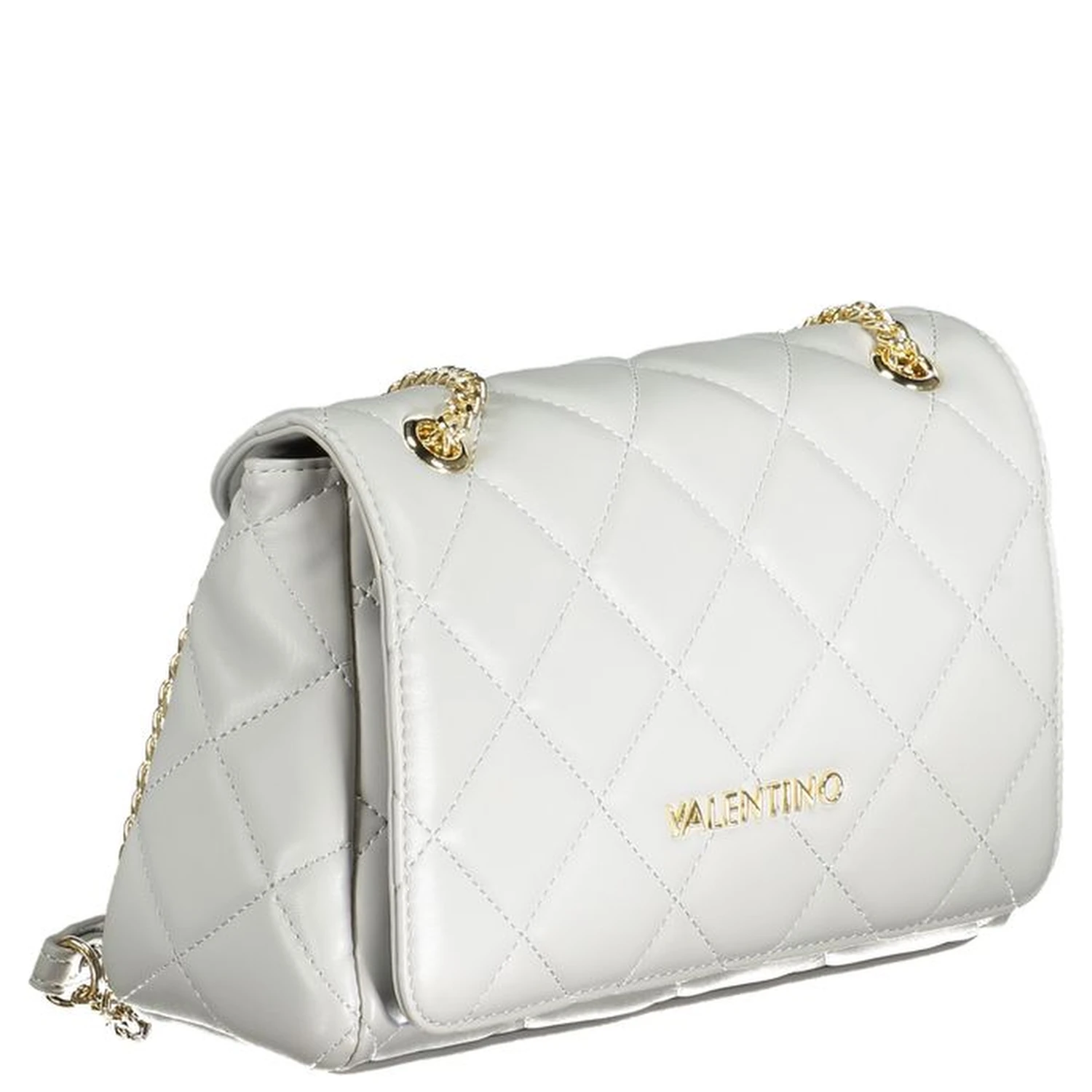Gray Polyethylene Handbag