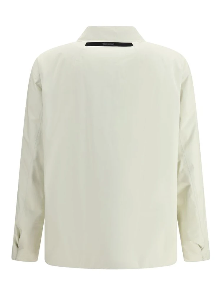 Cream Nylon Coat alternative