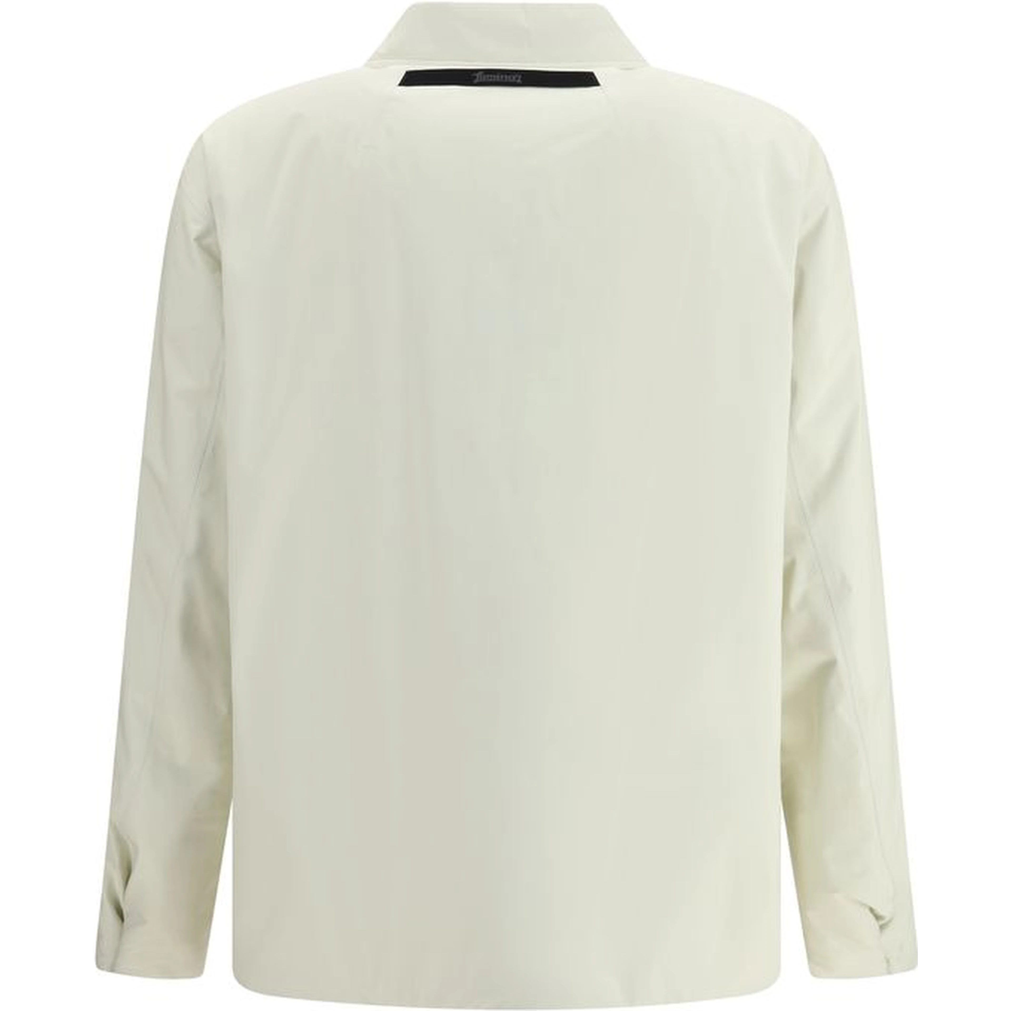 Cream Nylon Coat