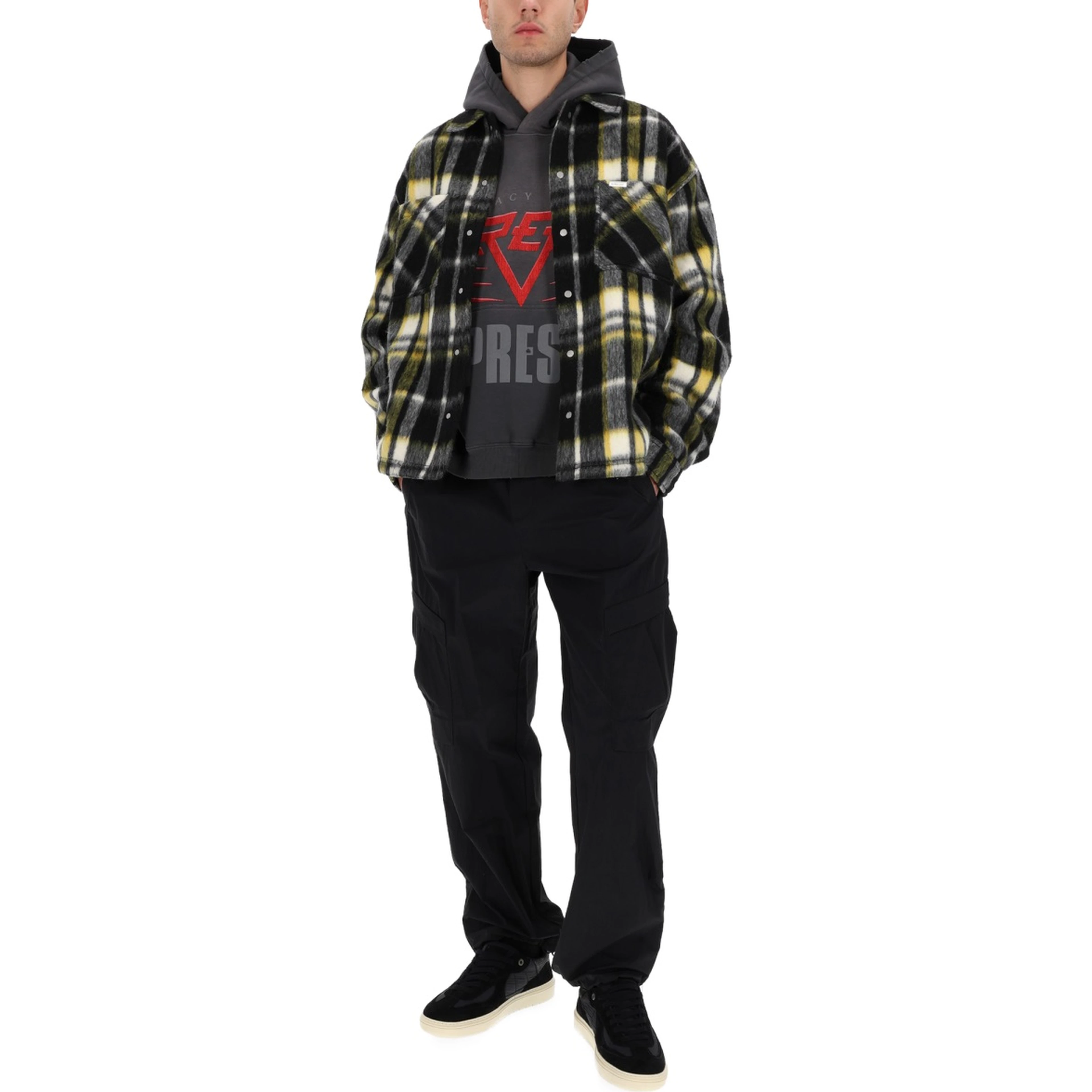 "TEXTURED" OVERSHIRT