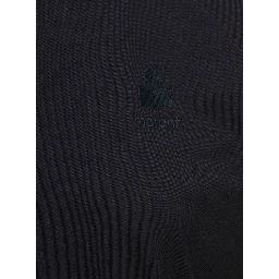 تيشيرت أسود برقبة دائرية مطرز بشعار العلامة التجارية، مصنوع من القطن، للنساء من إيزابيل ماران إيتوال