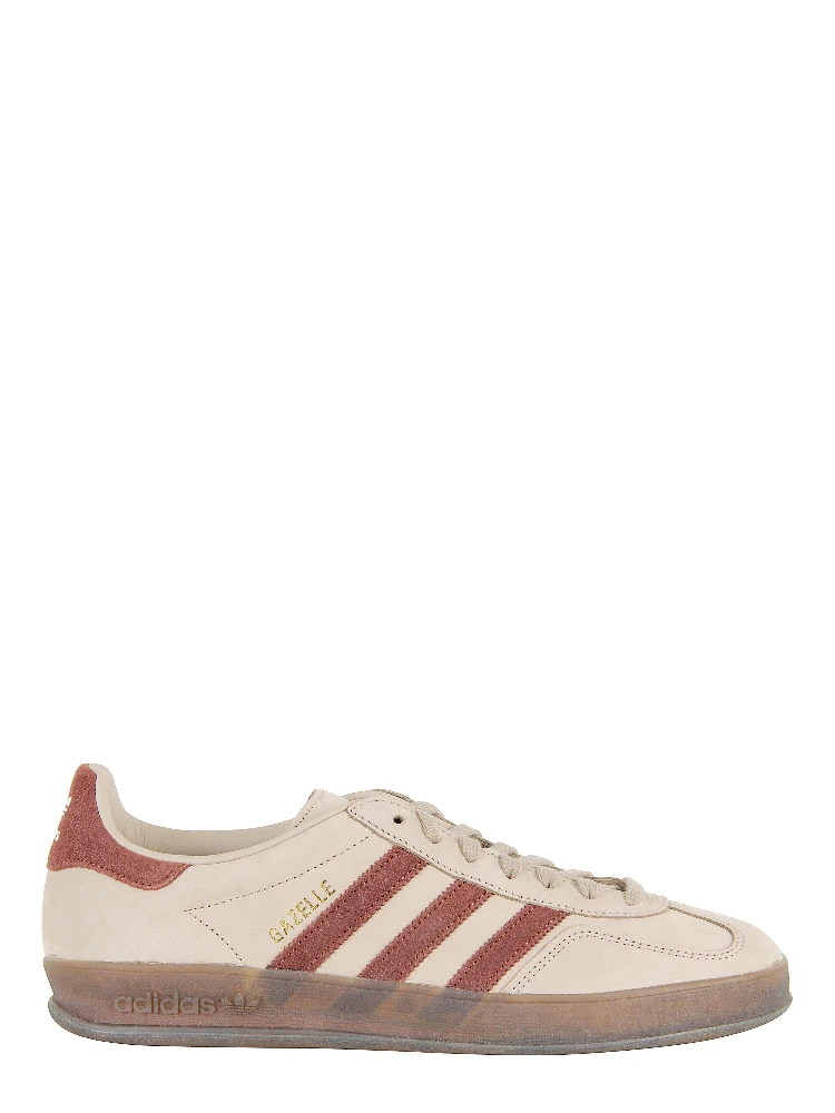 Three-stripe Gazelle trainers