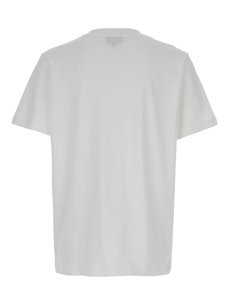 White Oversized T-Shirt with APC Print in Cotton WOman alternative