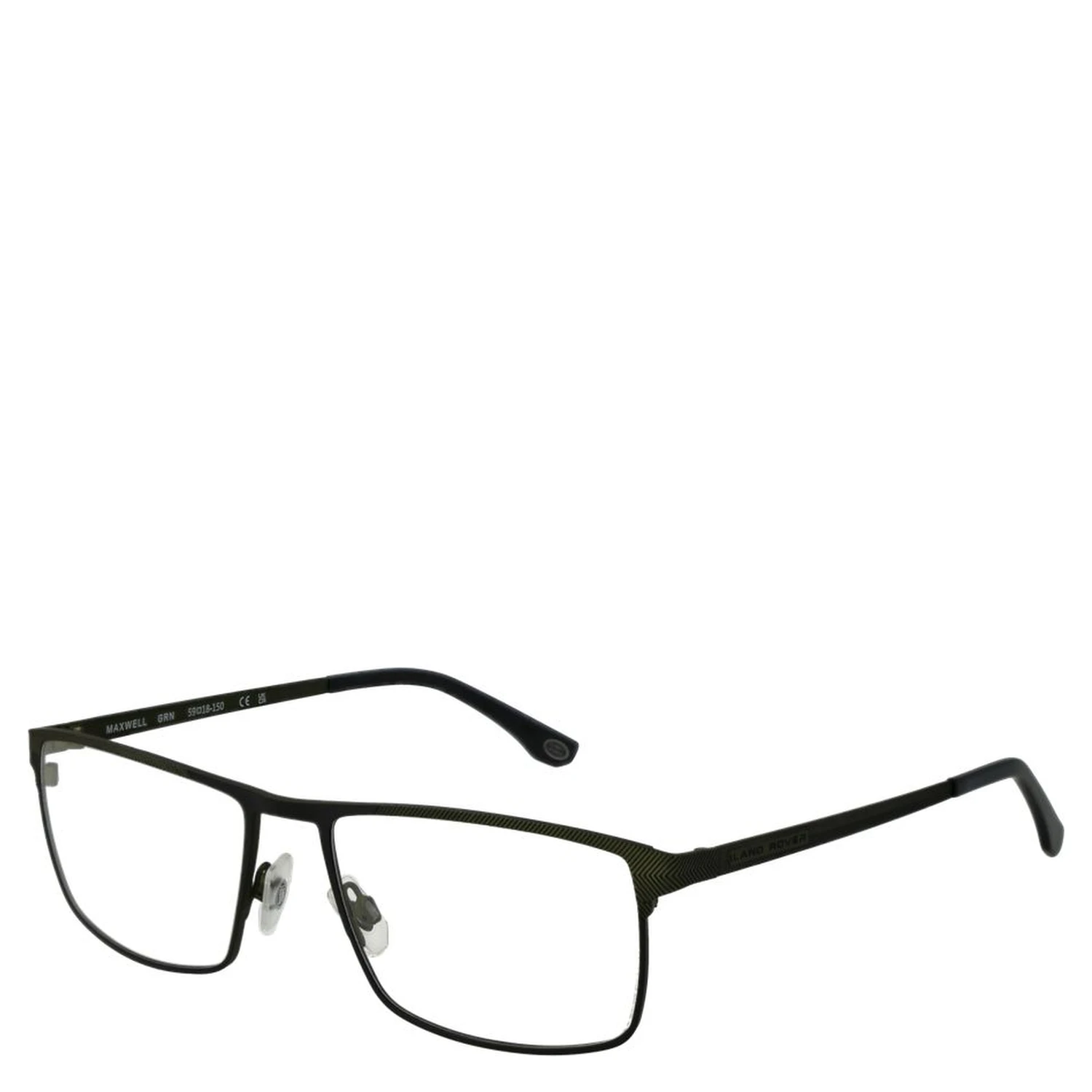 Green Stainless Steel Glasses (Frames)