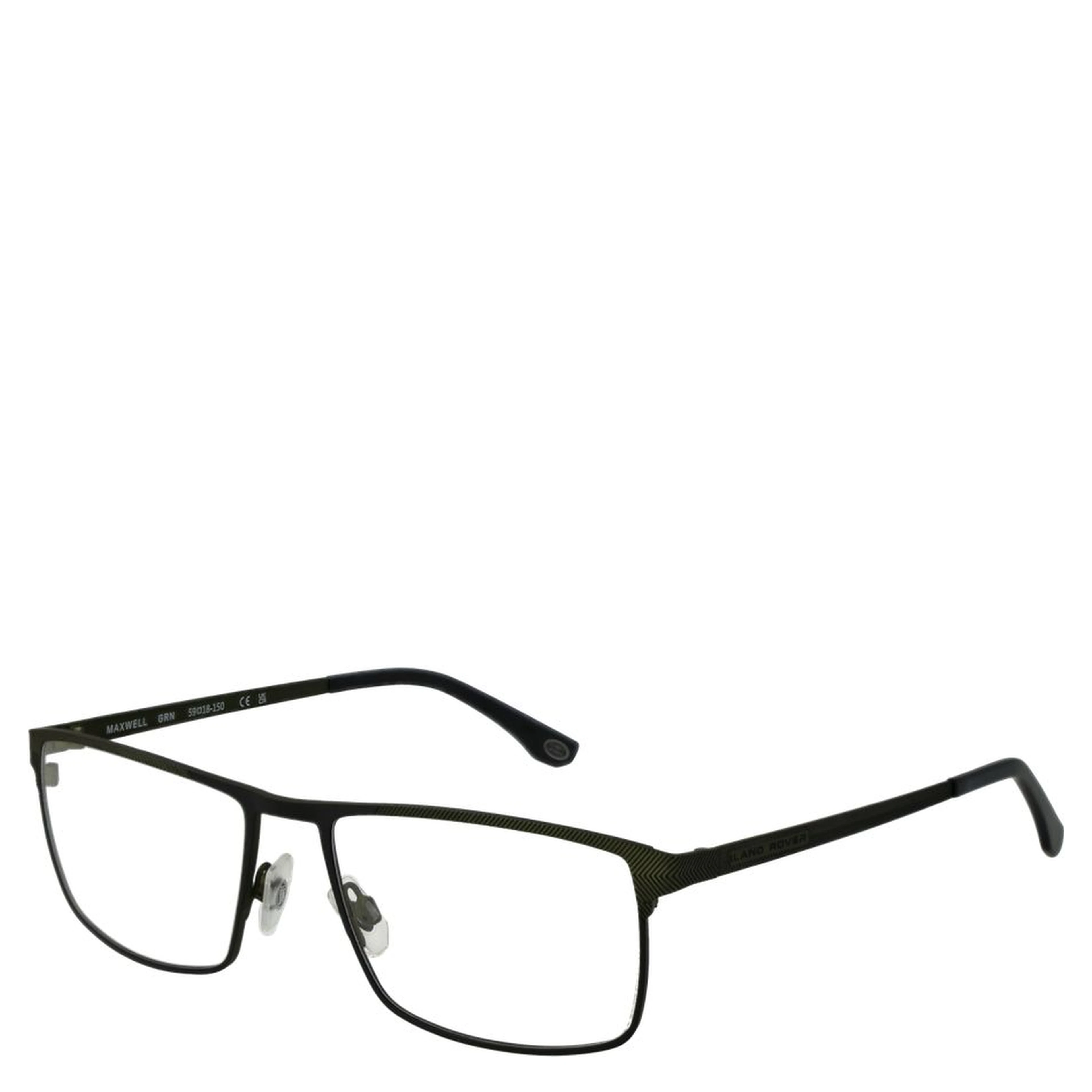 Green Stainless Steel Glasses (Frames)