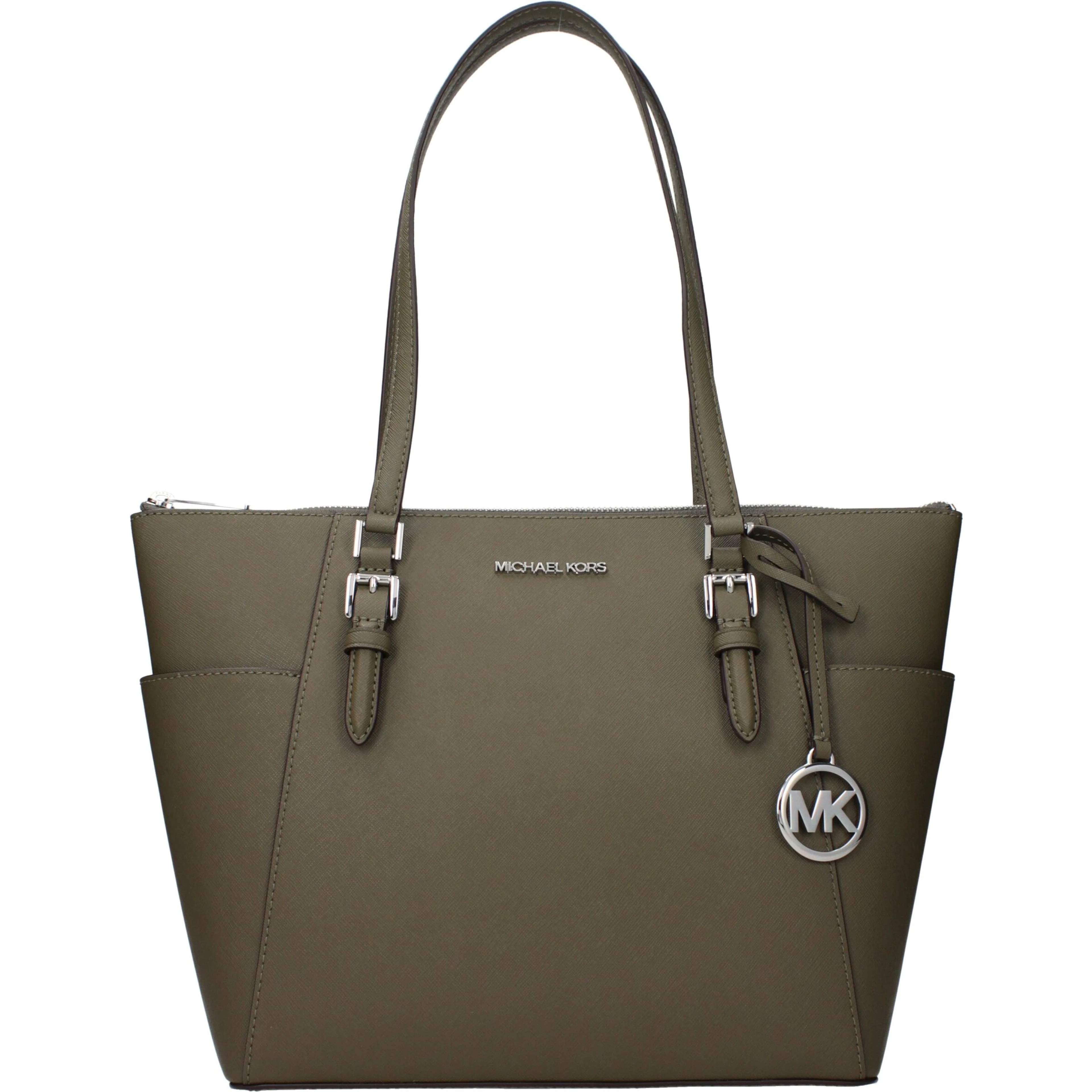 Green Leather Shoulder Bag