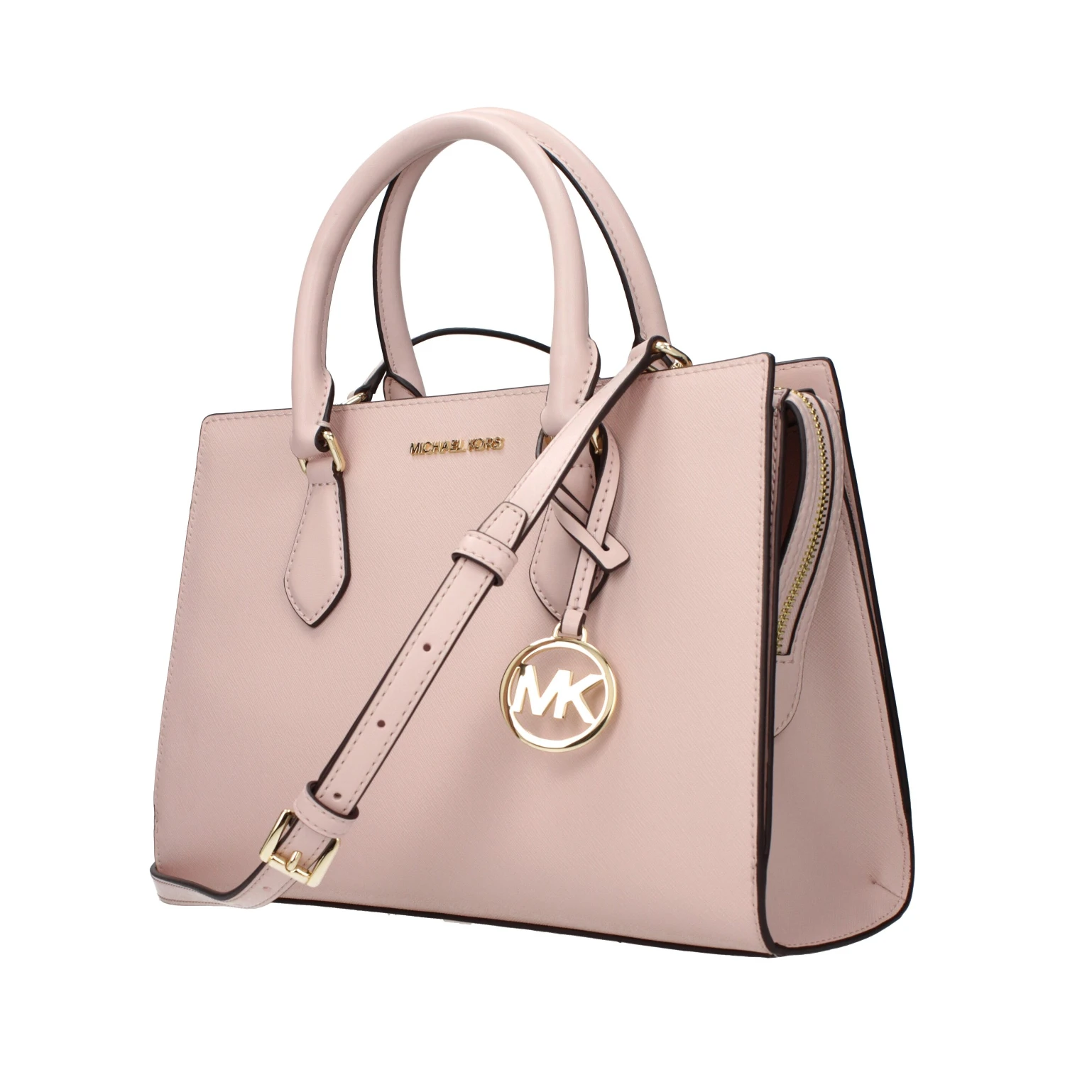 Pink Fabric Handbag