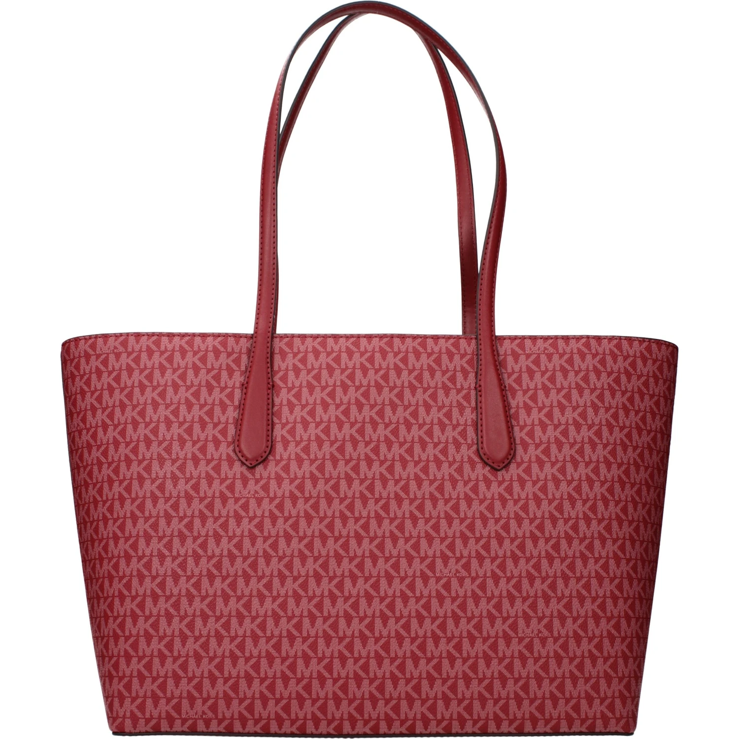 Red Fabric Shoulder Bag