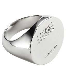 "NUMERIC SIGNET" RING