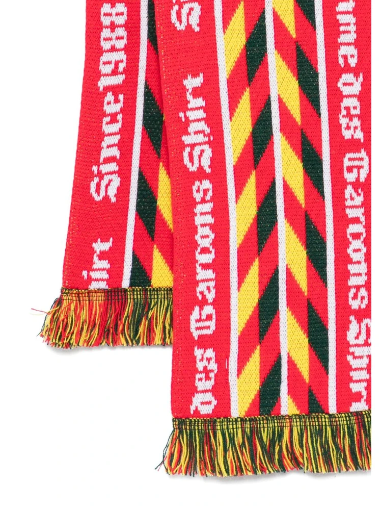 Comme des Garcons Scarfs Red/yellow alternative