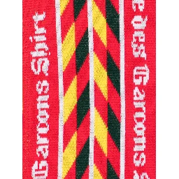 Comme des Garcons Scarfs Red/yellow