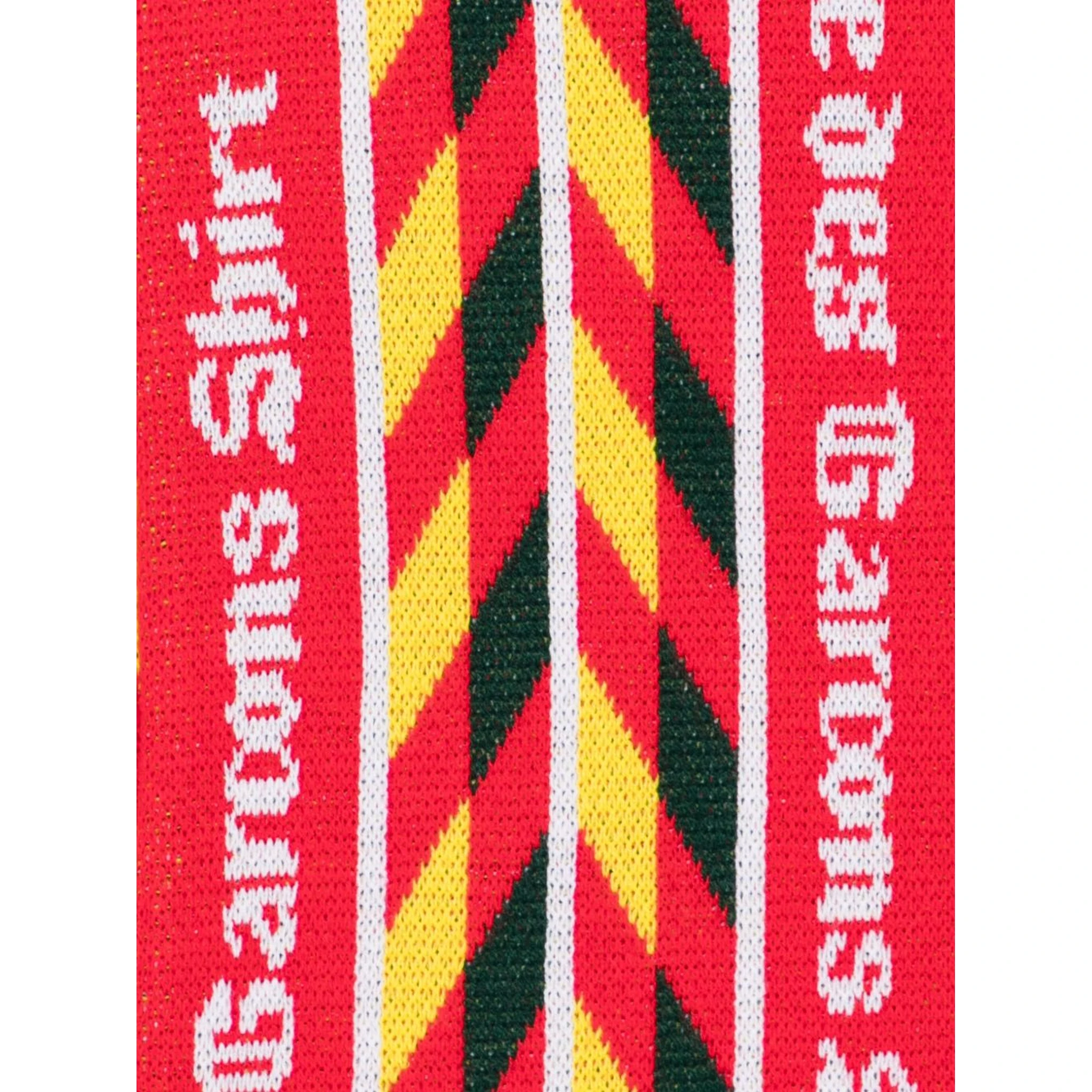 Comme des Garcons Scarfs Red/yellow