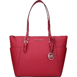 Red Leather Shoulder Bag