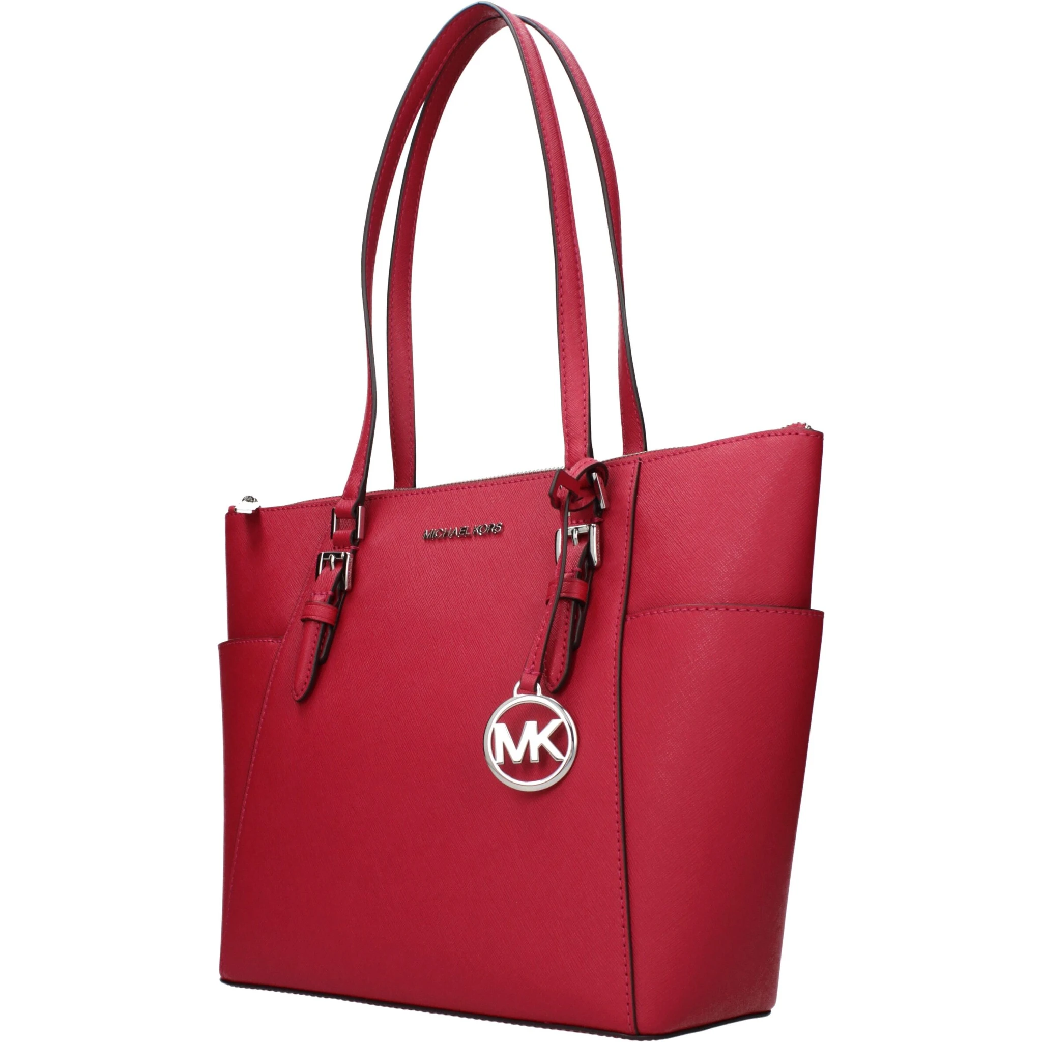 Red Leather Shoulder Bag