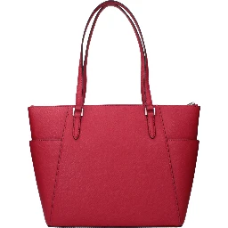 Red Leather Shoulder Bag