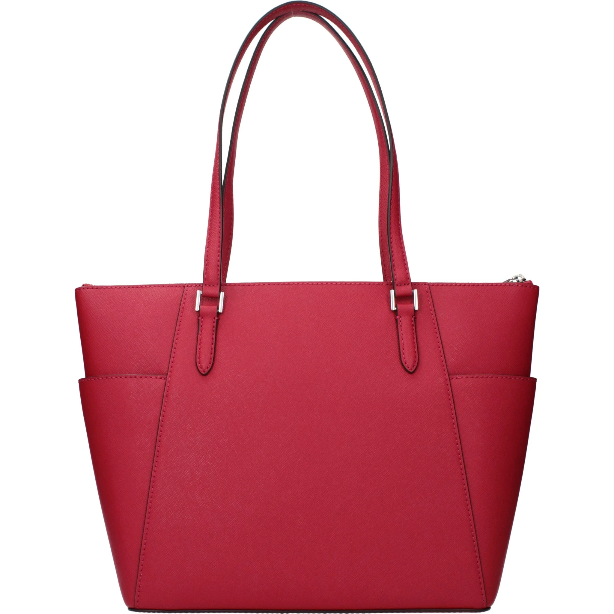 Red Leather Shoulder Bag