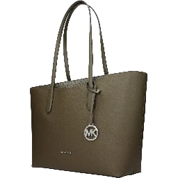 Green Fabric Shoulder Bag