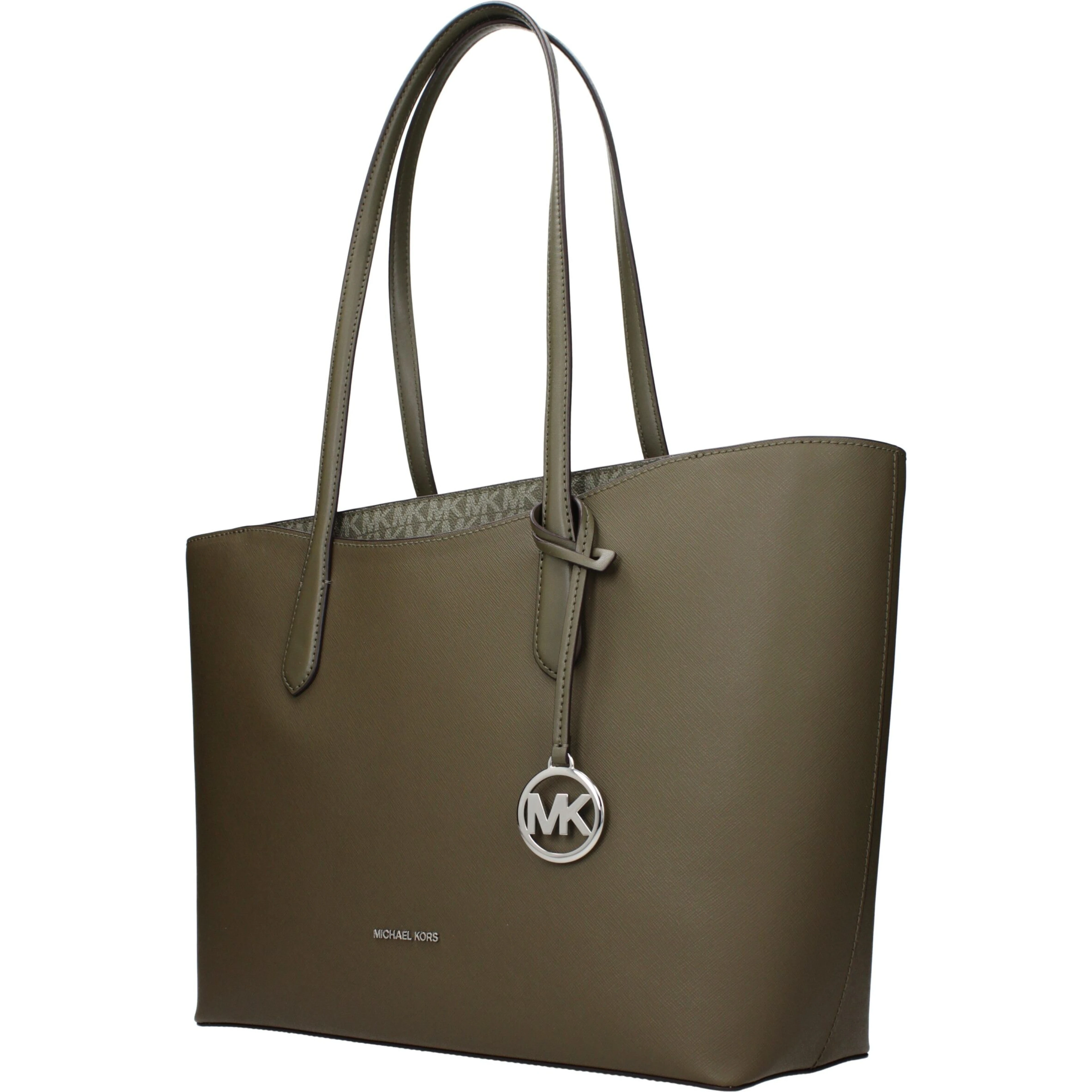 Green Fabric Shoulder Bag