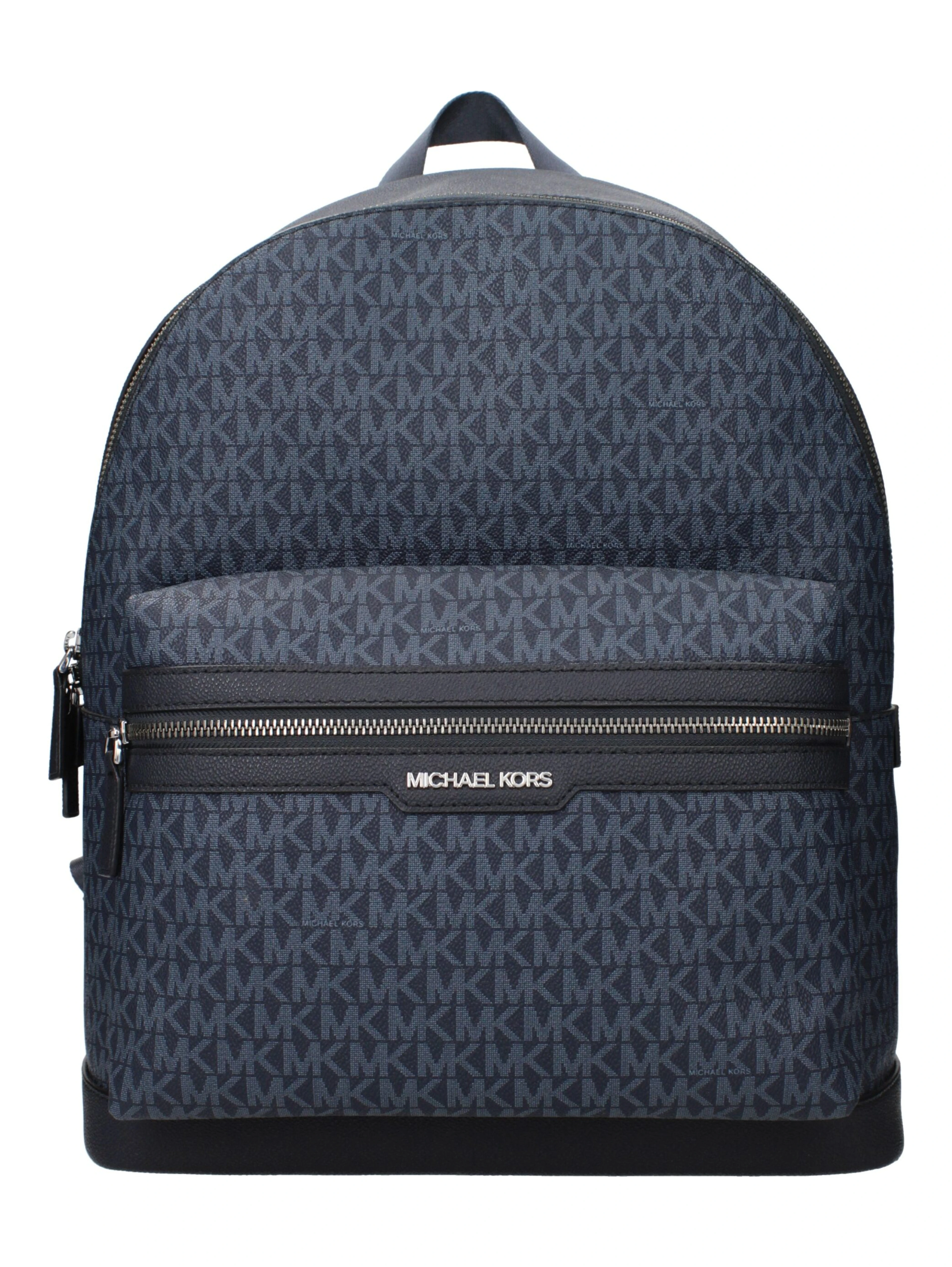 Blue Fabric Backpack