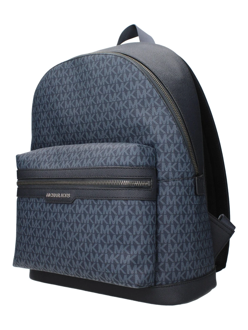 Blue Fabric Backpack