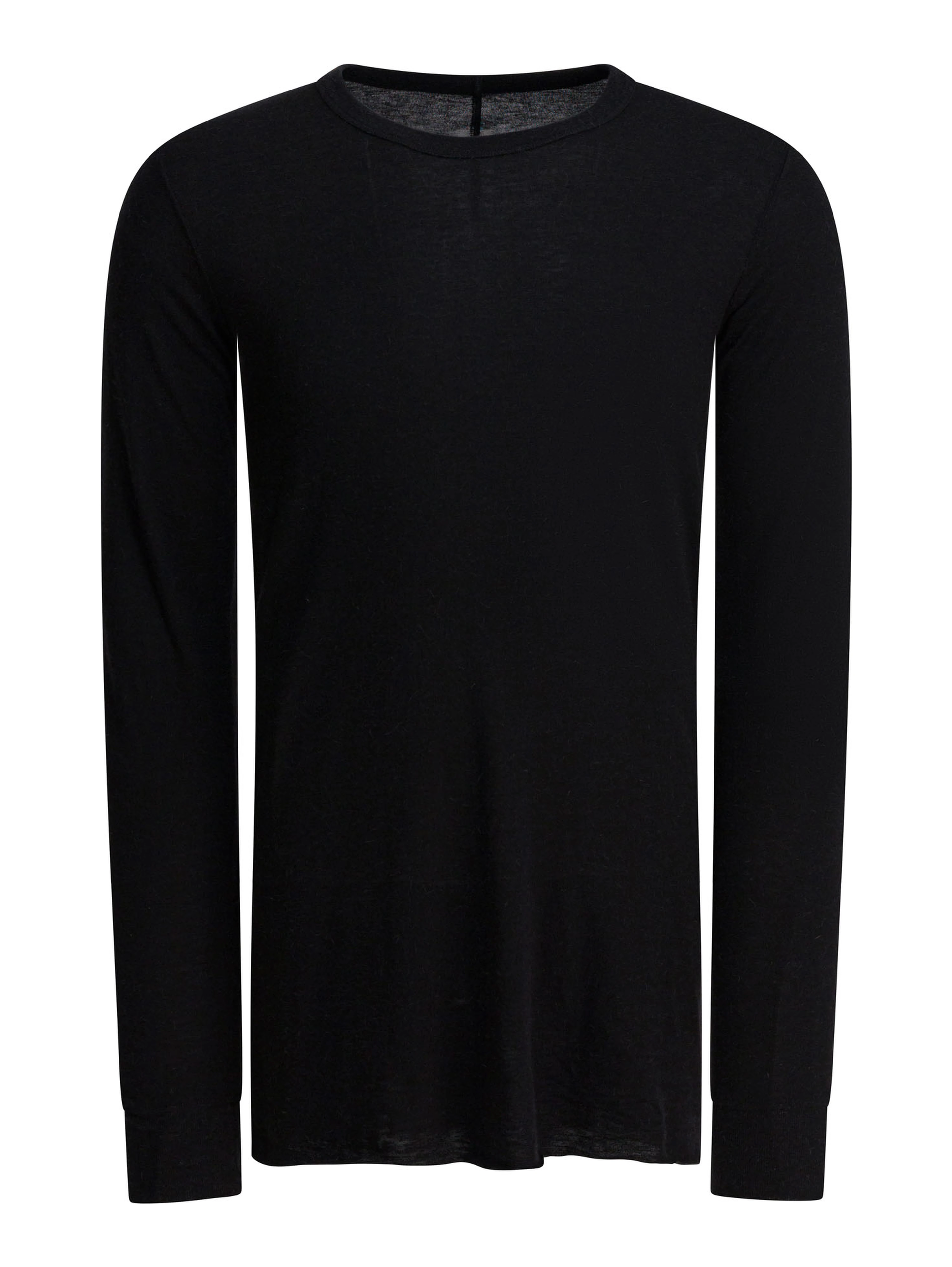 Viscose crewneck T-shirt