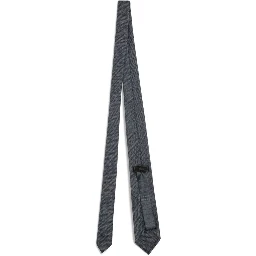 Gray Wool Tie