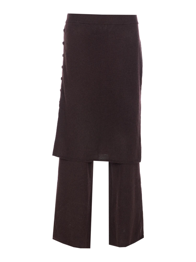 LISA YANG Trousers Brown