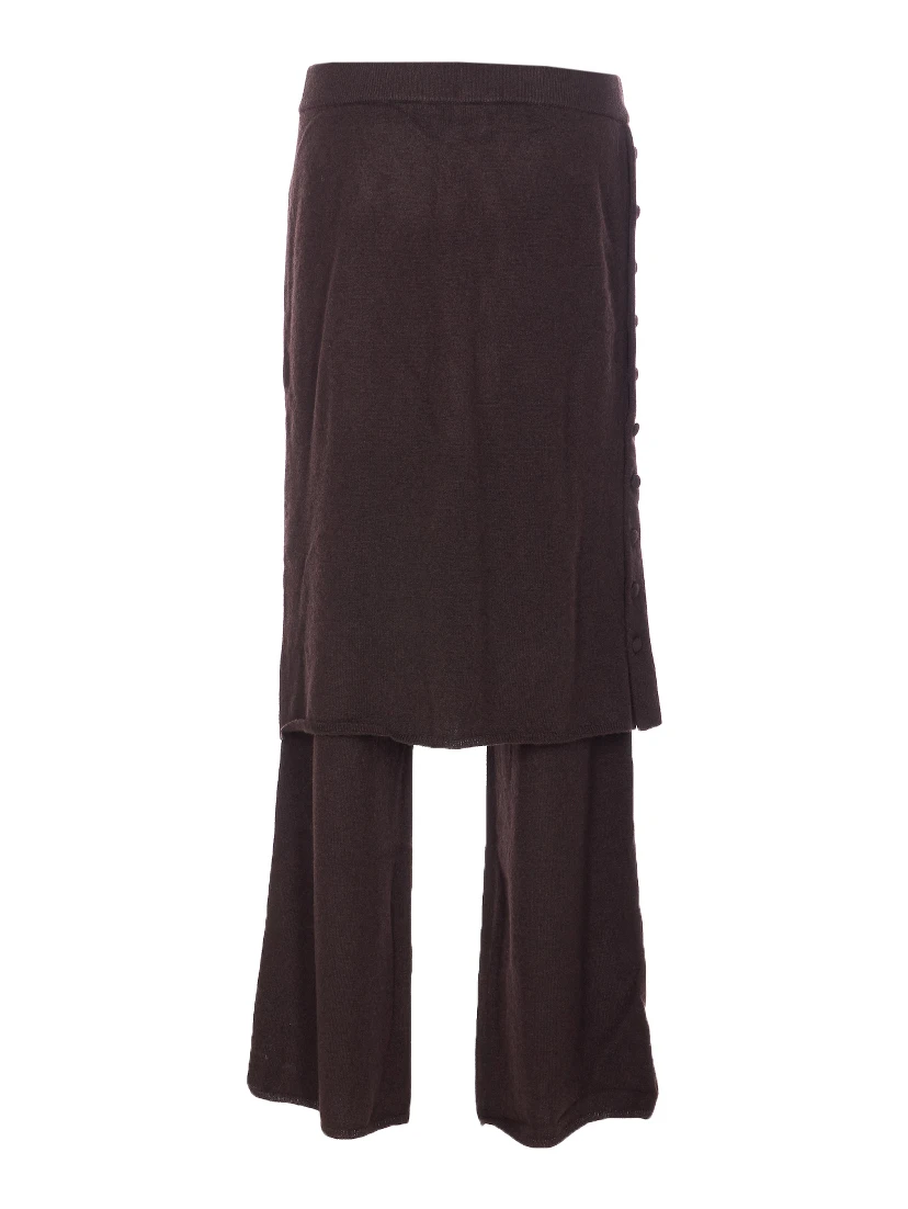 LISA YANG Trousers Brown