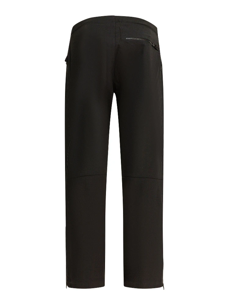 Wool blend belted pants alternative