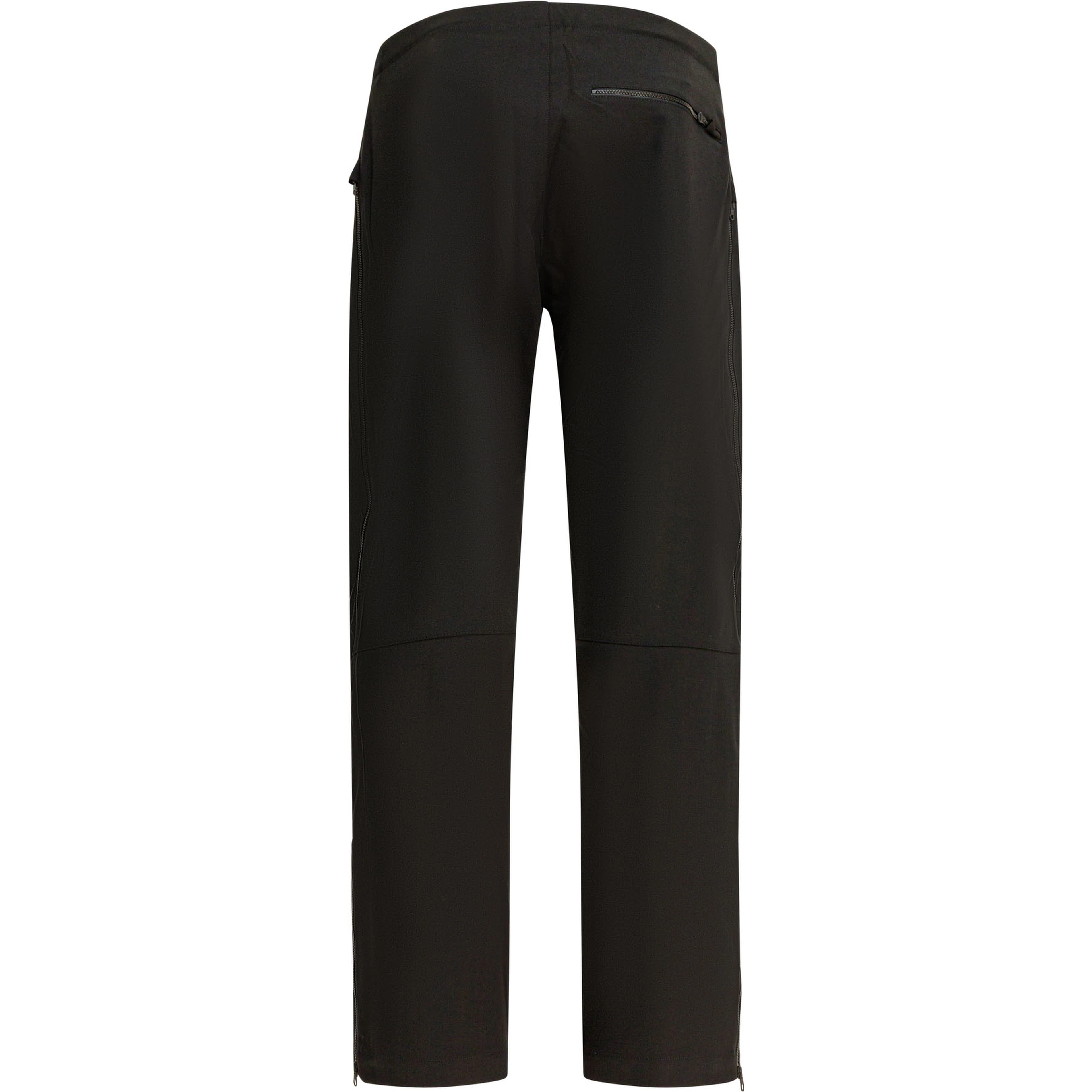 Wool blend belted pants