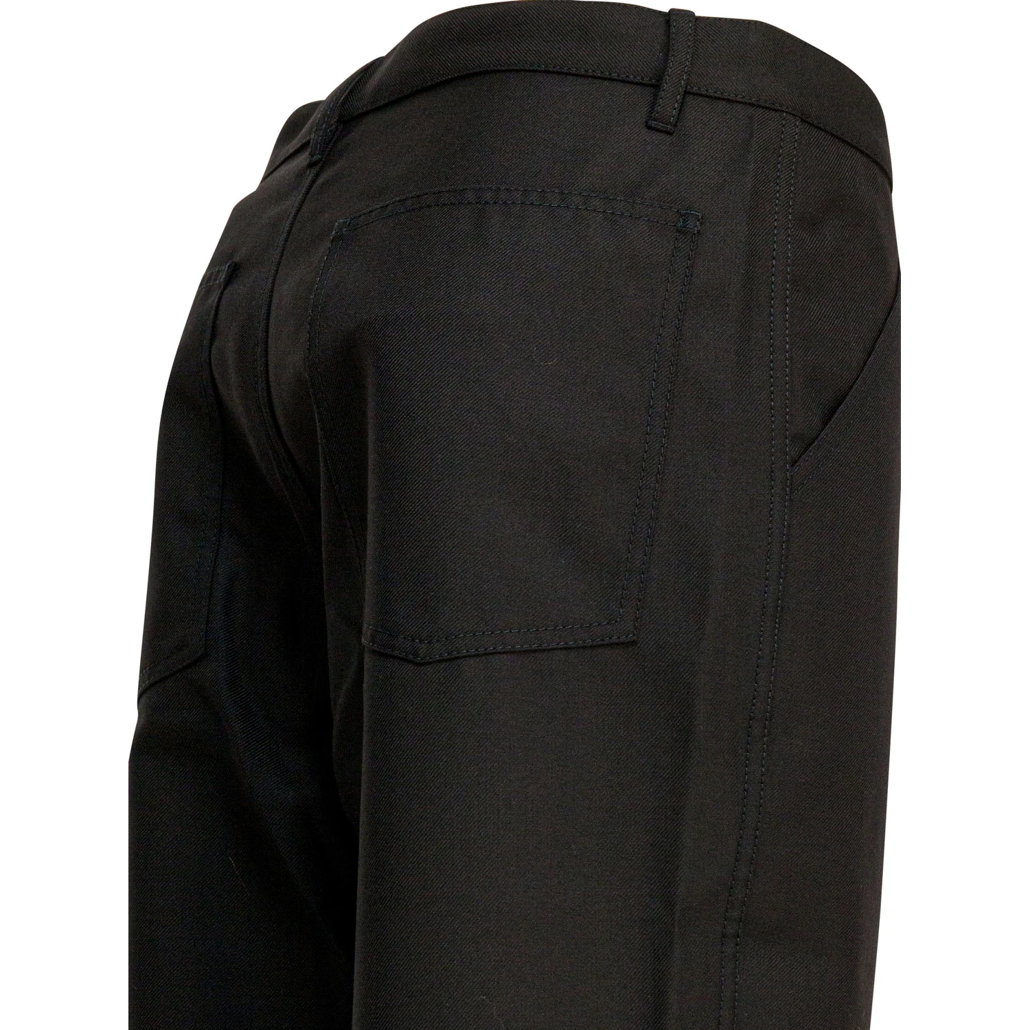 Wool blend pants