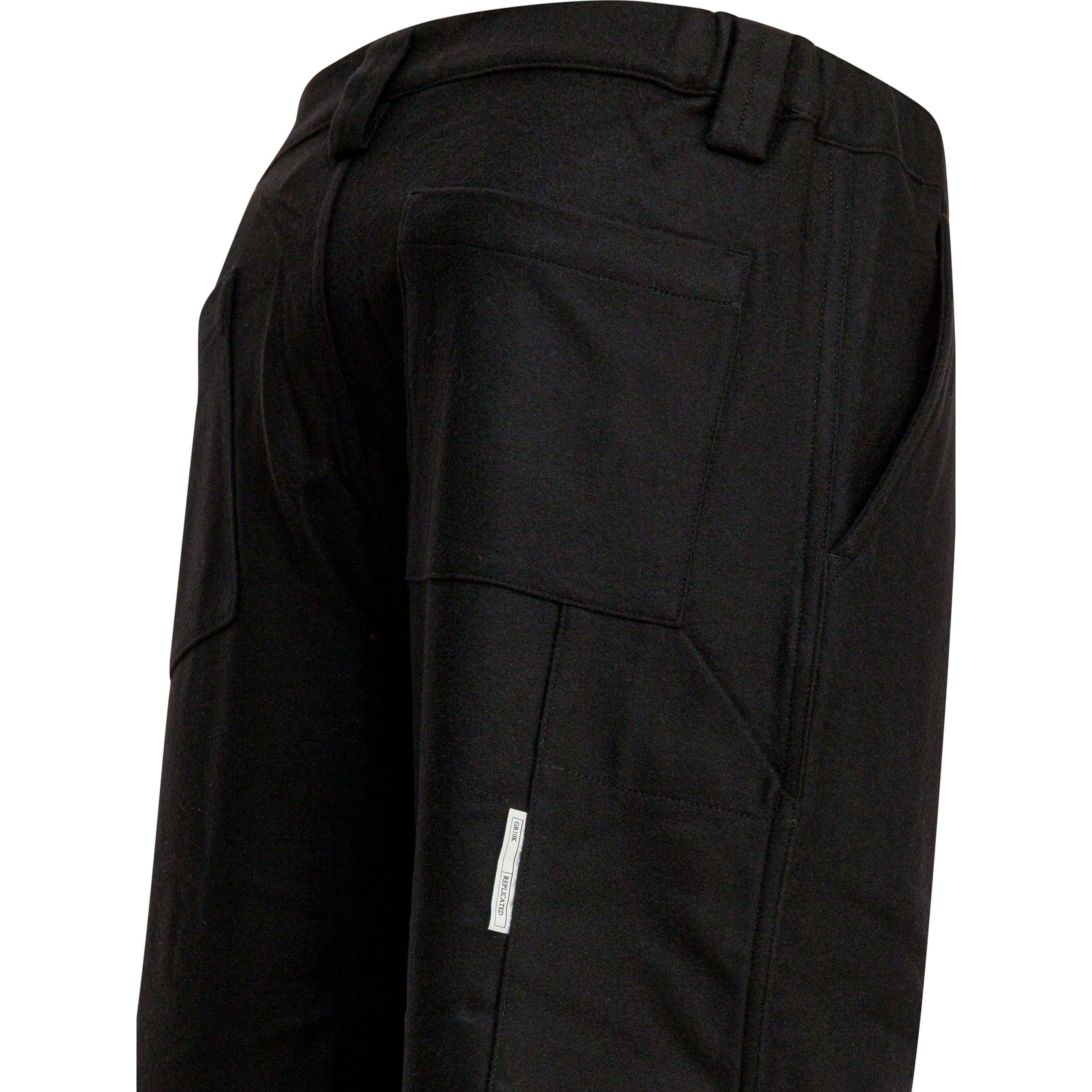 Wool blend pants