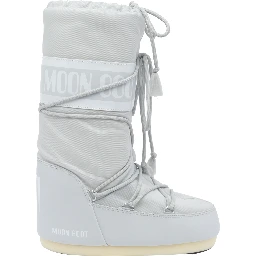 أحذية مون بوت رمادية