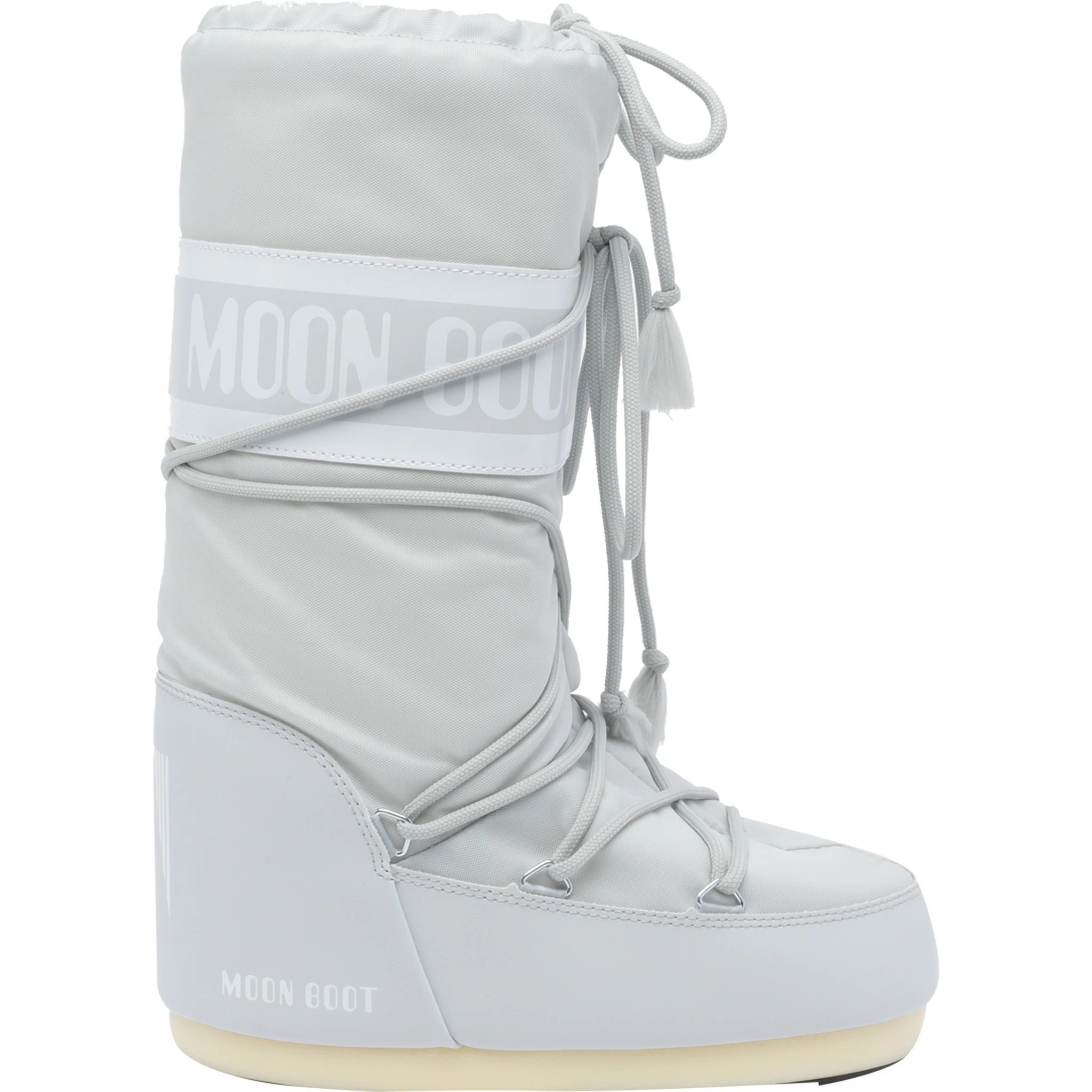 أحذية مون بوت رمادية