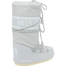 أحذية مون بوت رمادية