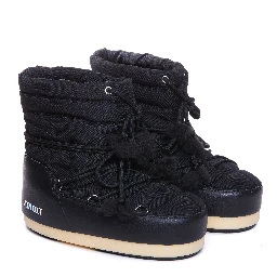 أحذية مون بوت سوداء